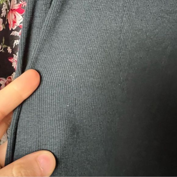 Chic Soul boho mixed media flowy sleeves long lined tunic top plus size 3X - Picture 7 of 11